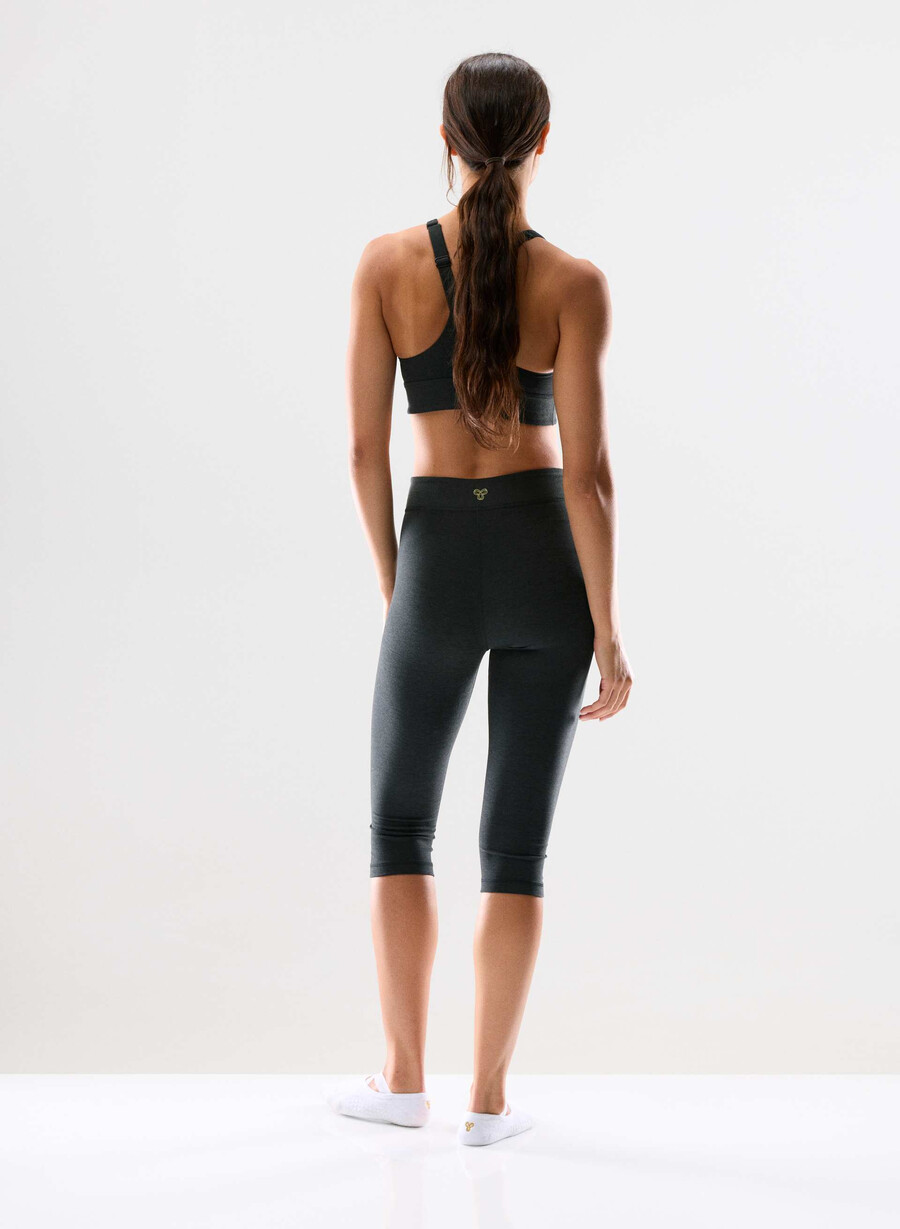 pantaloni scurți softwhip flawless cu talie înaltă negru-chinese