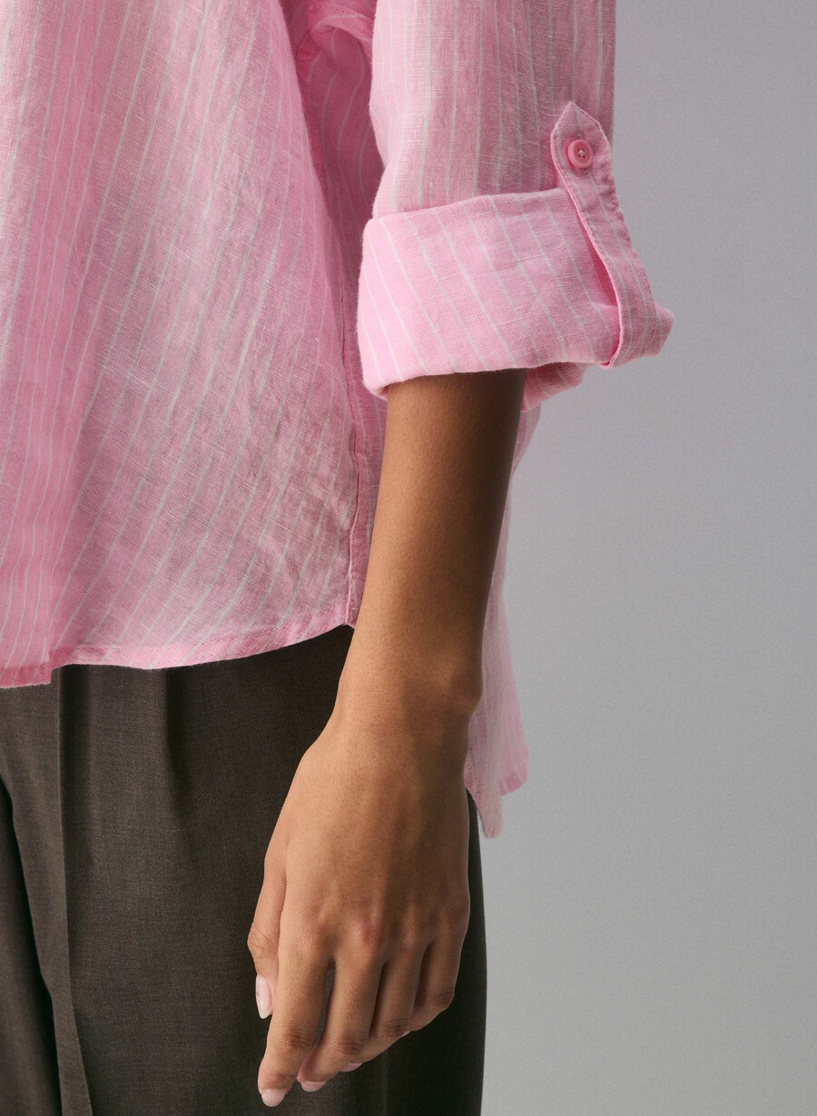 cămașă de in archive mtchl strp jb pkbw