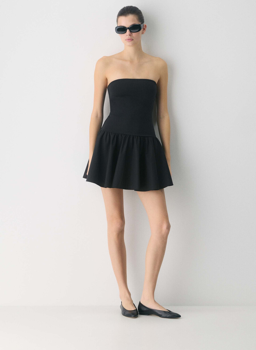 rochie private poplin negru