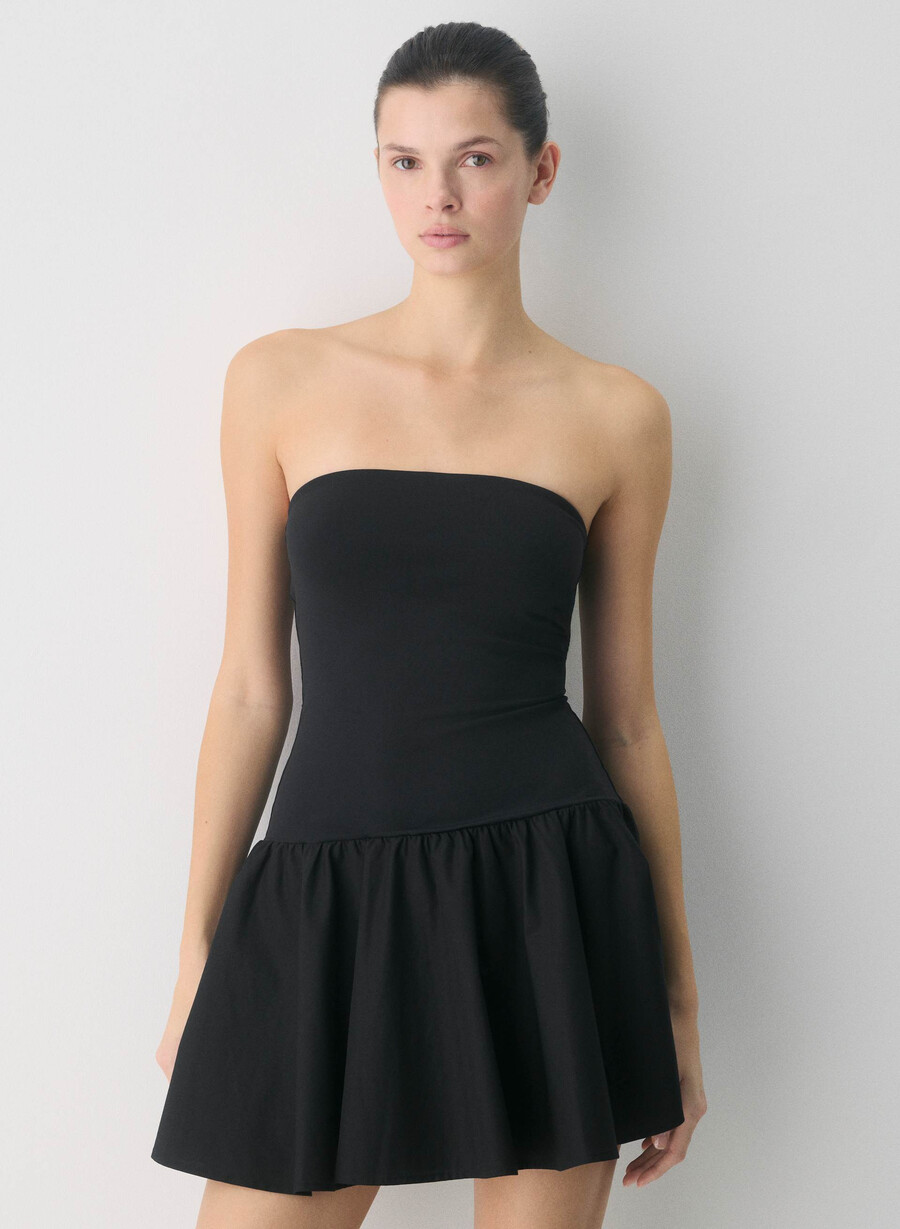 rochie private poplin negru