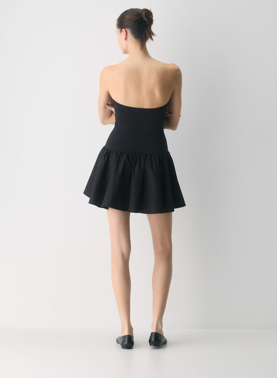 rochie private poplin negru