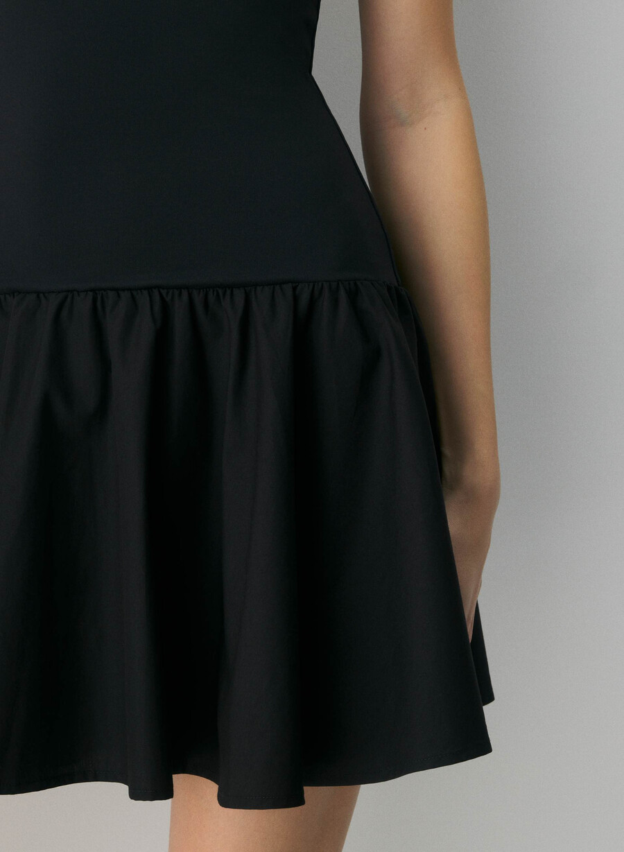 rochie private poplin negru