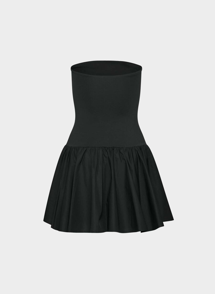 rochie private poplin negru