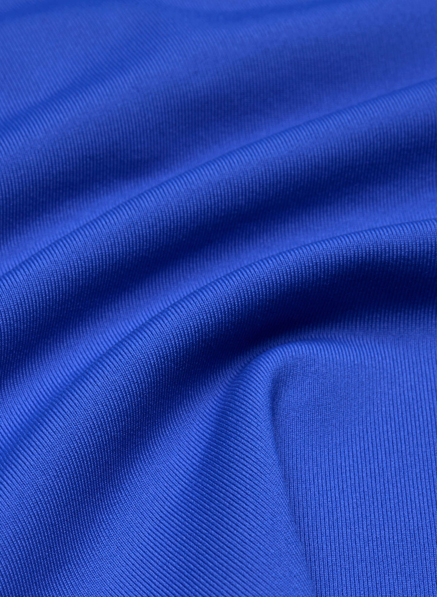 top cu imprimeu halter original contour grace ablaze blue