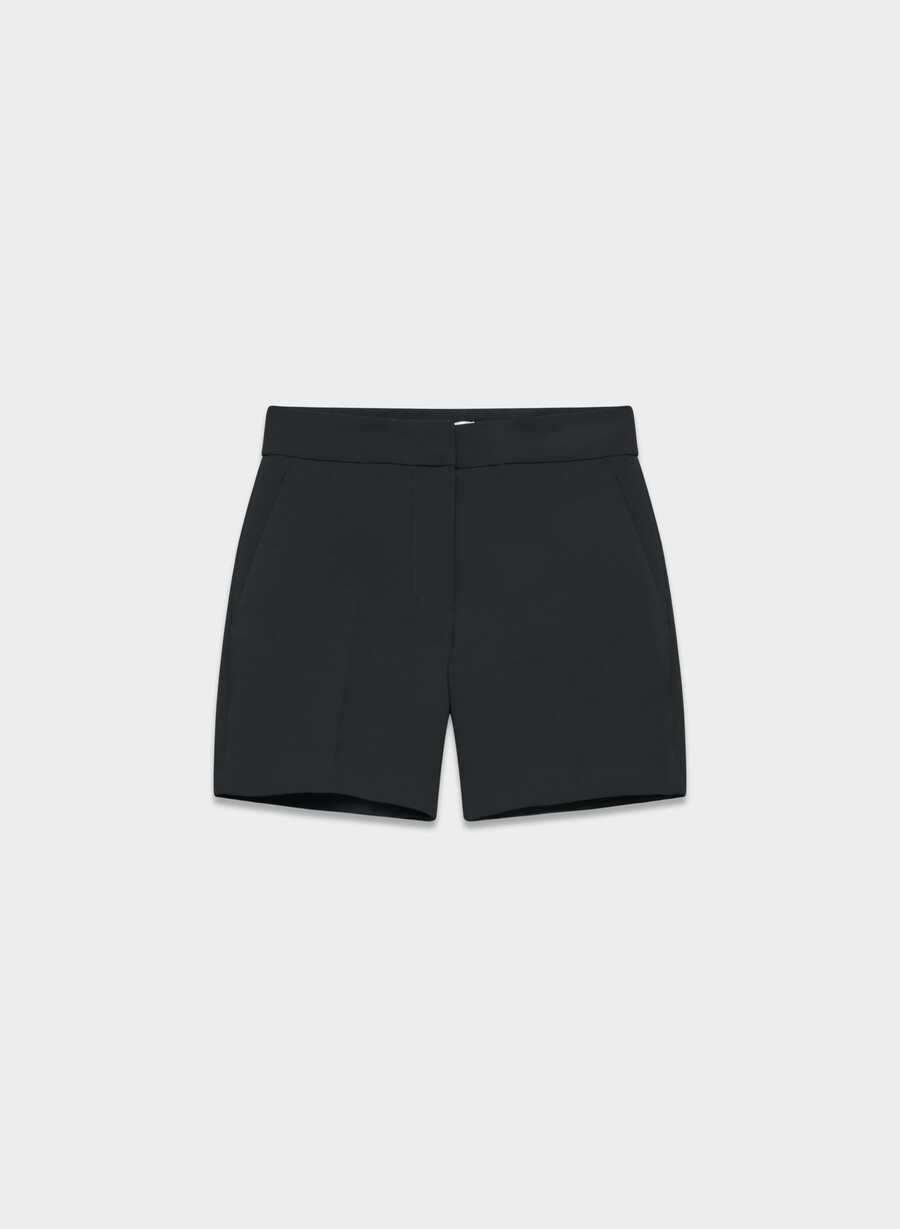 pantaloni scurți limitless short cu croială curbată până la jumătatea coapsei - crepette negru