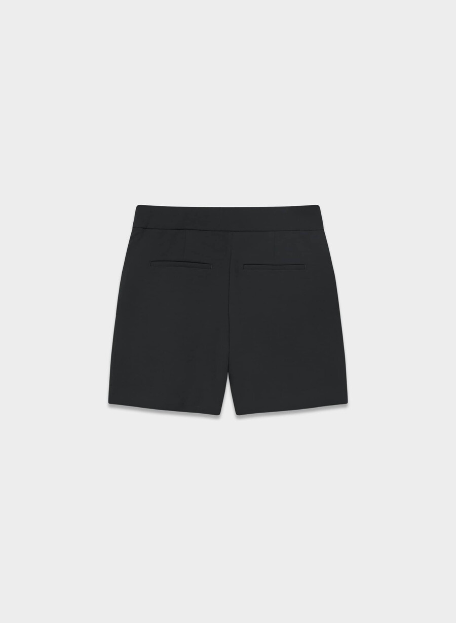 pantaloni scurți limitless short cu croială curbată până la jumătatea coapsei - crepette negru