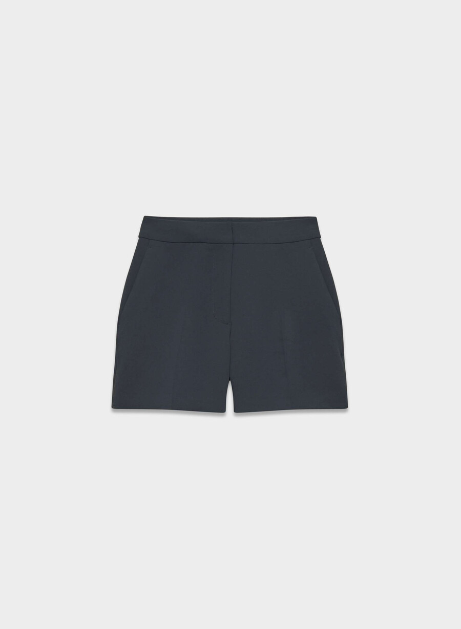 pantaloni scurți limitless short cu croială curbată până la jumătatea coapsei - crepette bleumarin Închis