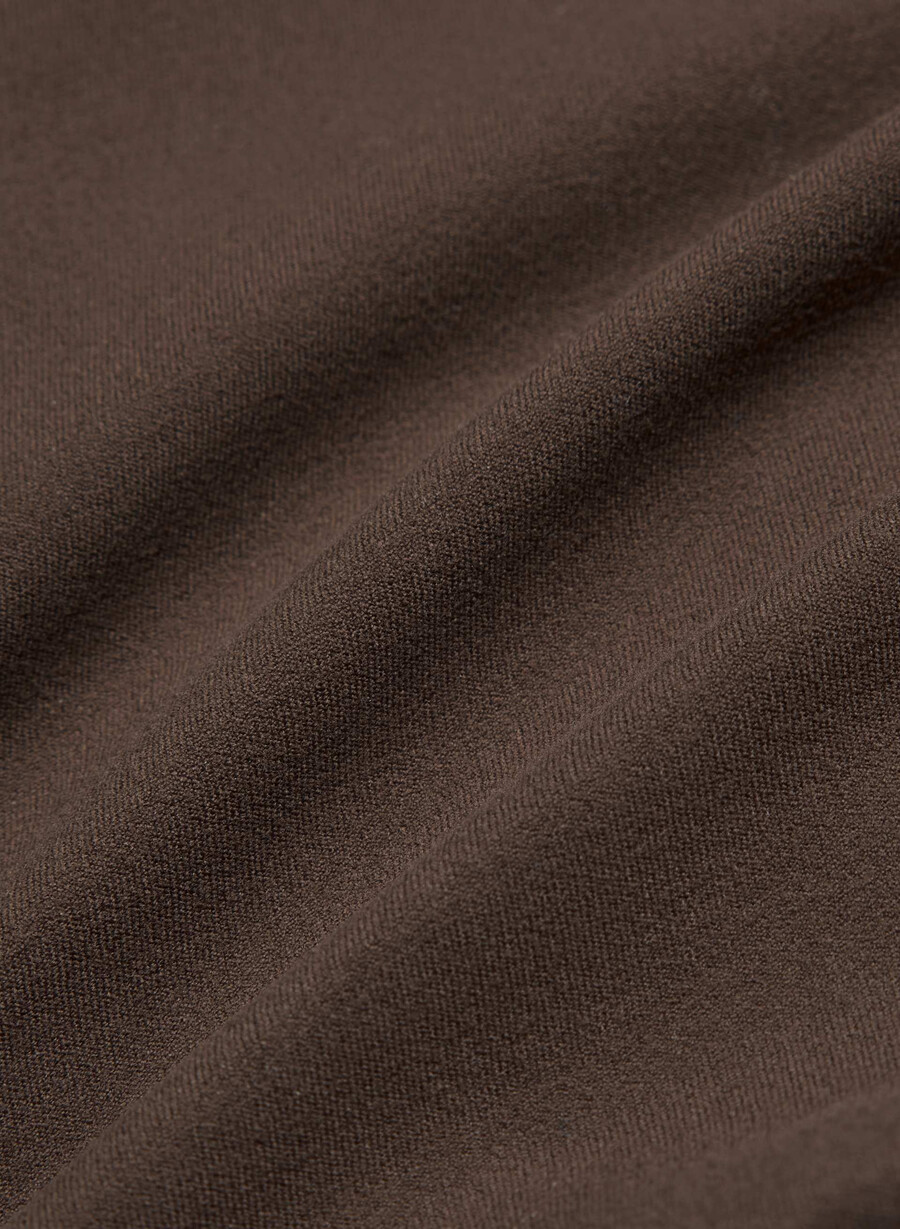 bluză cu fermoar butter distance rich mocha maro