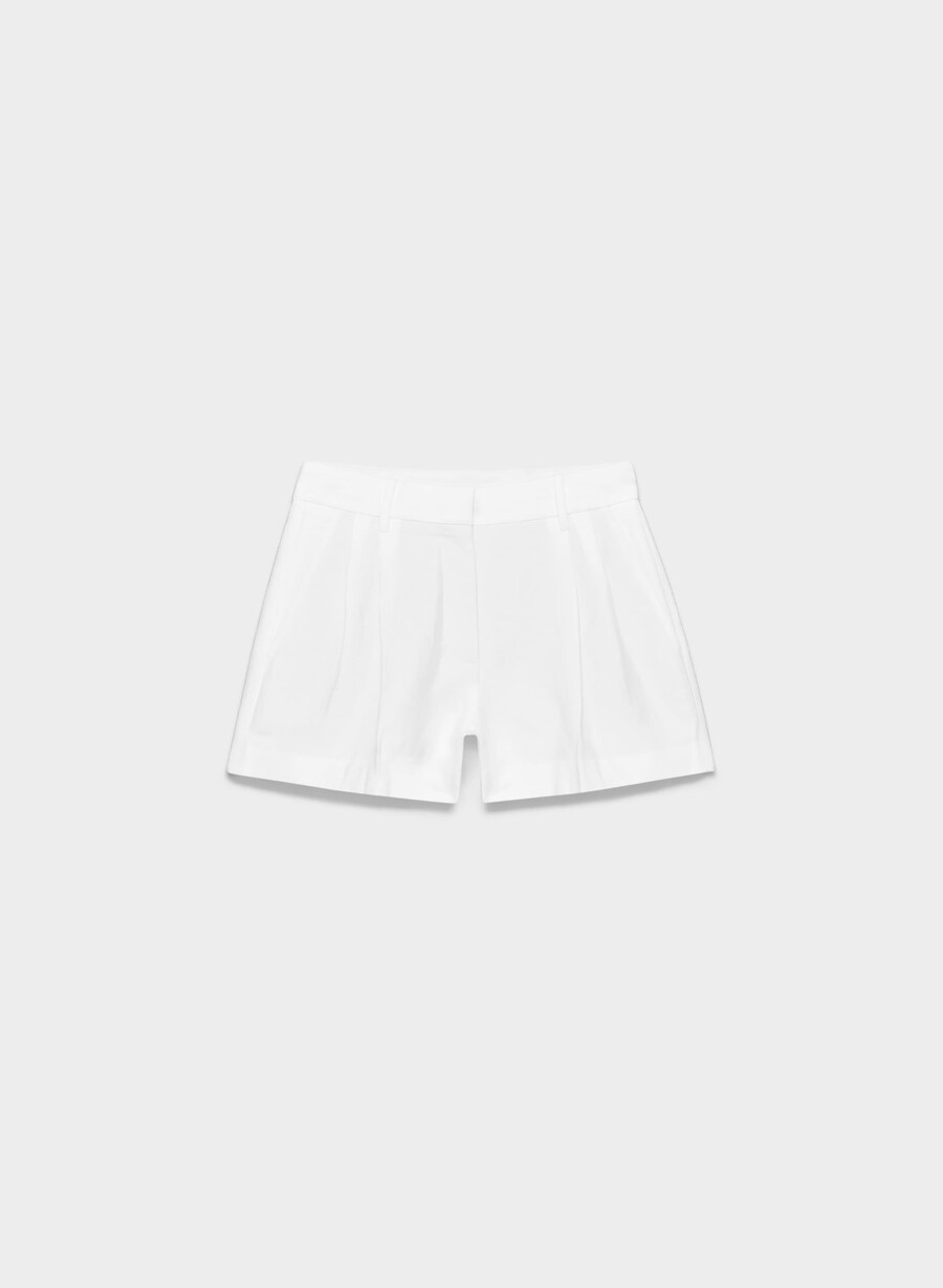 mini-rochie scurtă effortless short cu croială curbată - cruiselinen alb