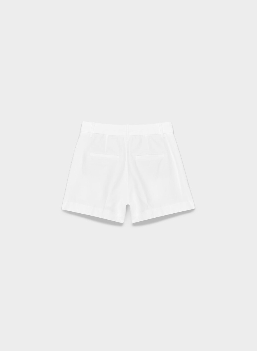 mini-rochie scurtă effortless short cu croială curbată - cruiselinen alb