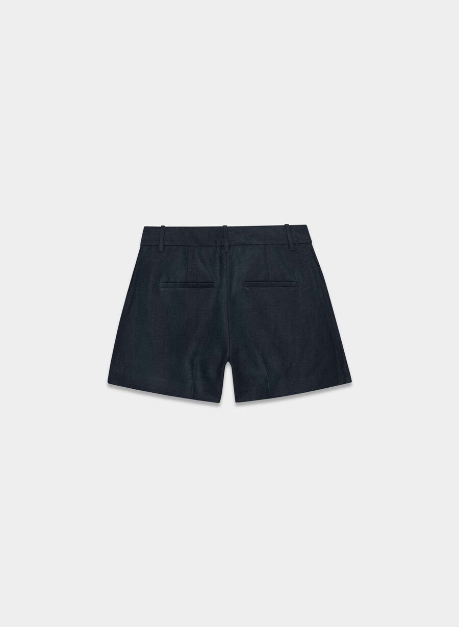 mini-rochie effortless short cu croială curbată - cruiselinen bleumarin Închis