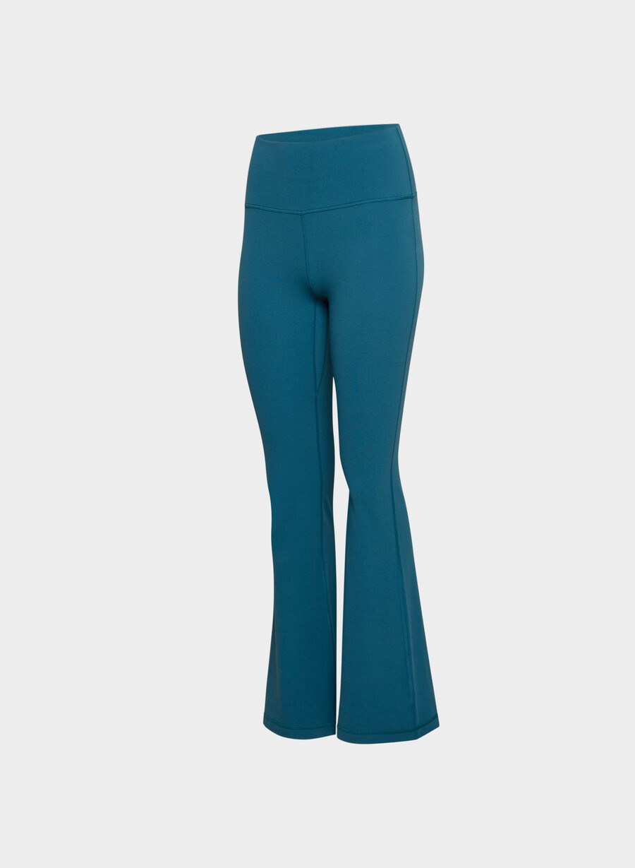 colanți butter cheeky hi-rise flare 30 albastru nocturn
