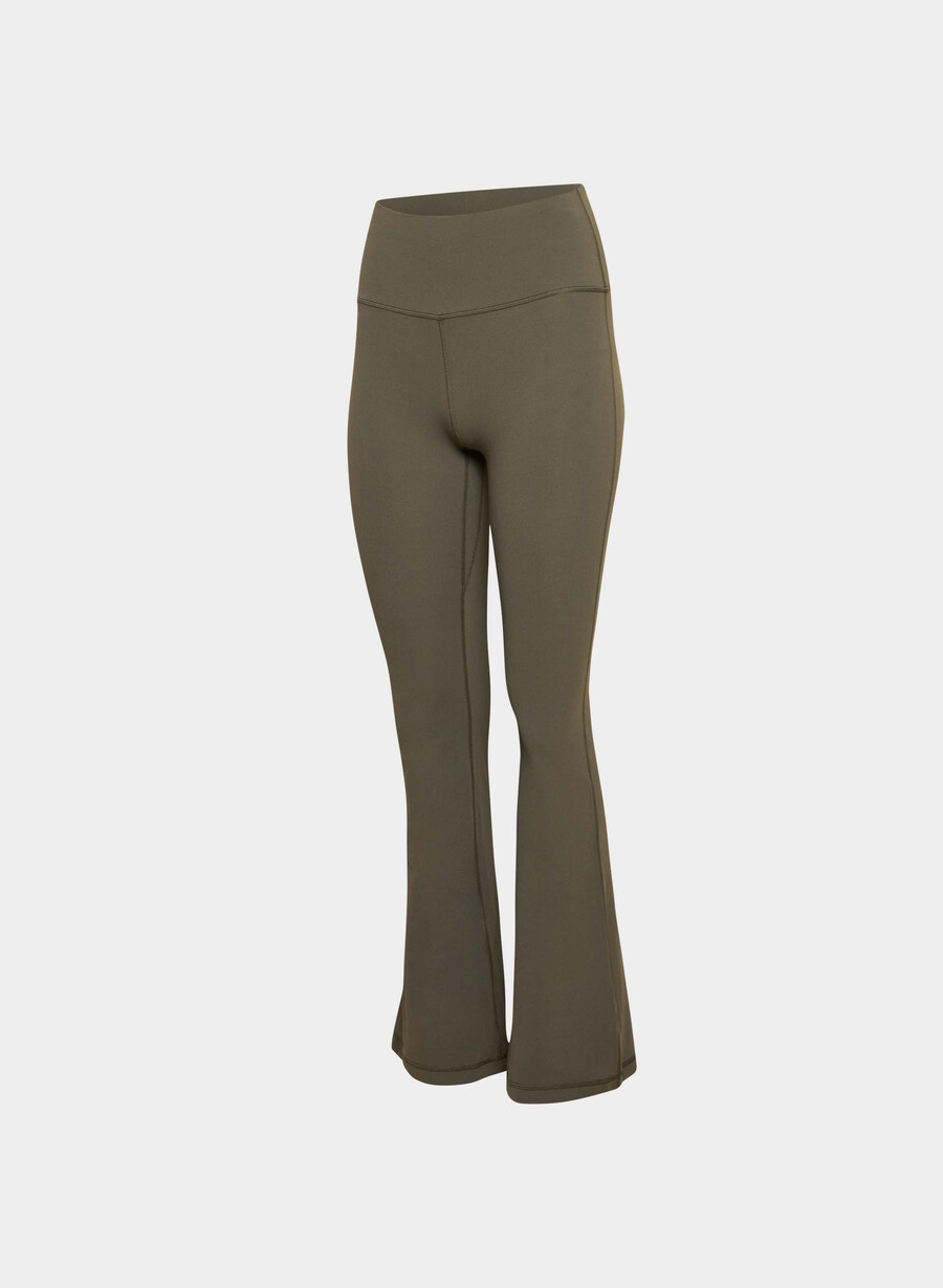 colanți butter cheeky hi-rise flare 30 negrĂȘit