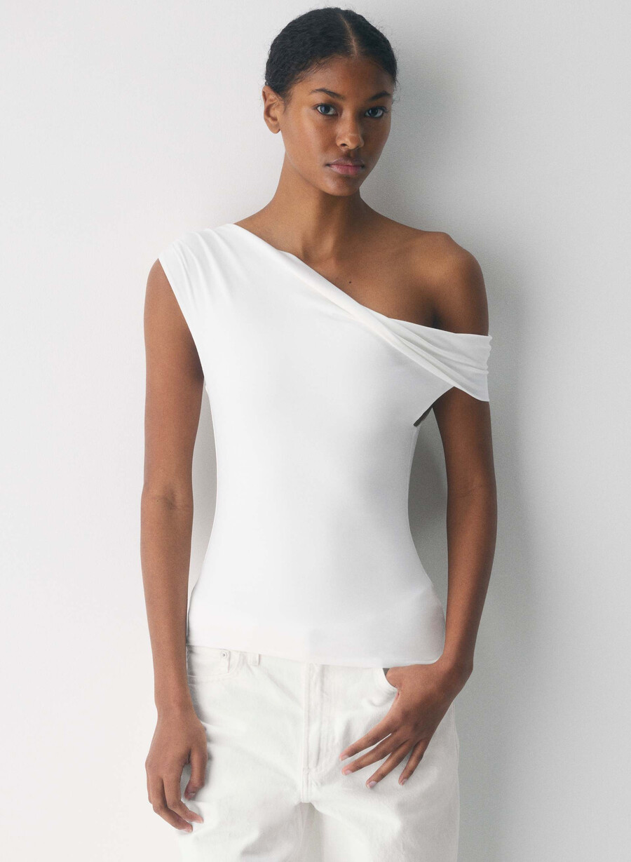 top casual contur ravish alb