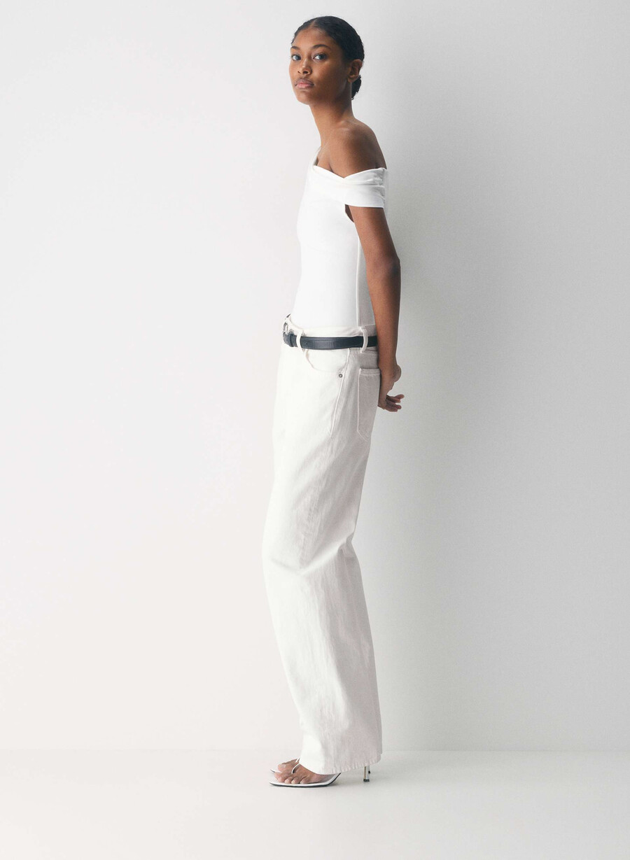 top casual contur ravish alb