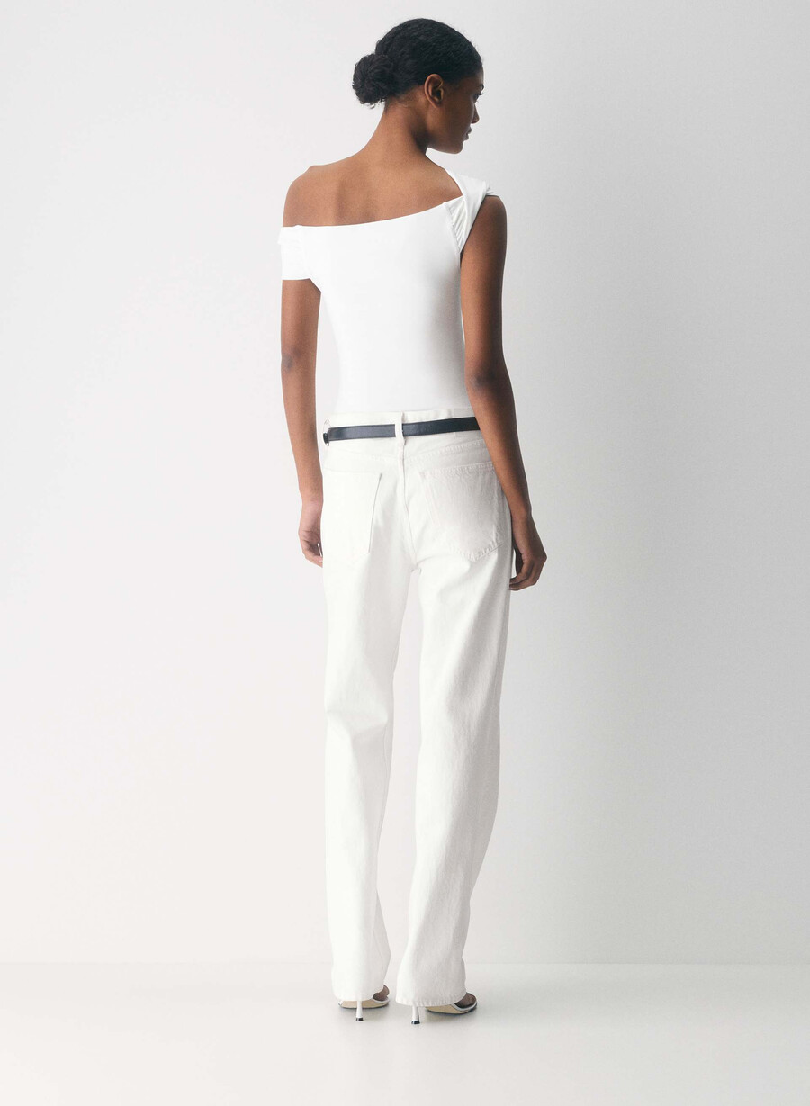 top casual contur ravish alb