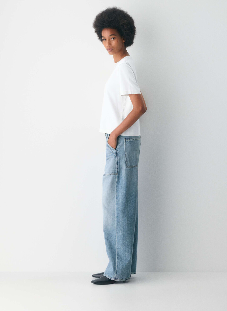 pantaloni cargo citizens of humanity ayla zenith