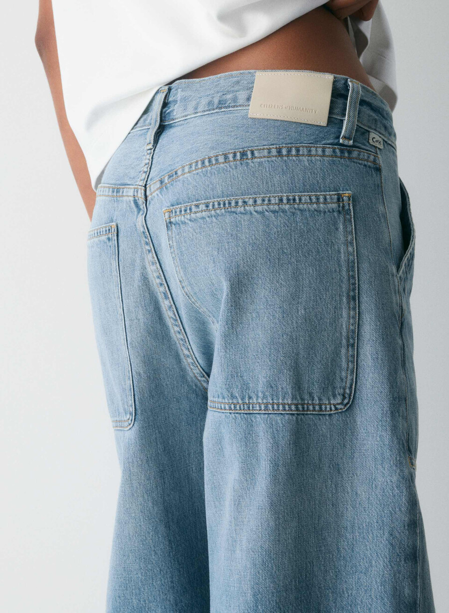 pantaloni cargo citizens of humanity ayla zenith