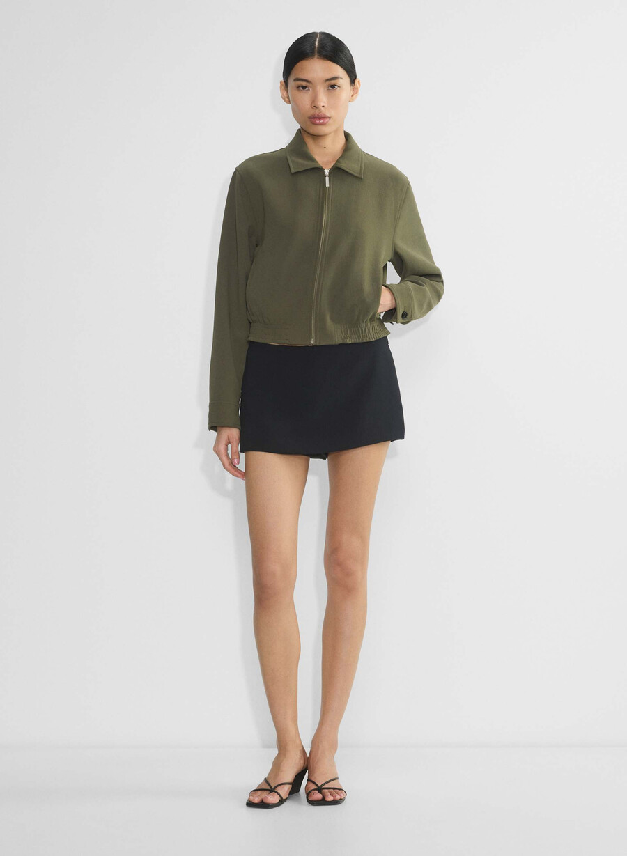 jachetă jules - crepette dark olive