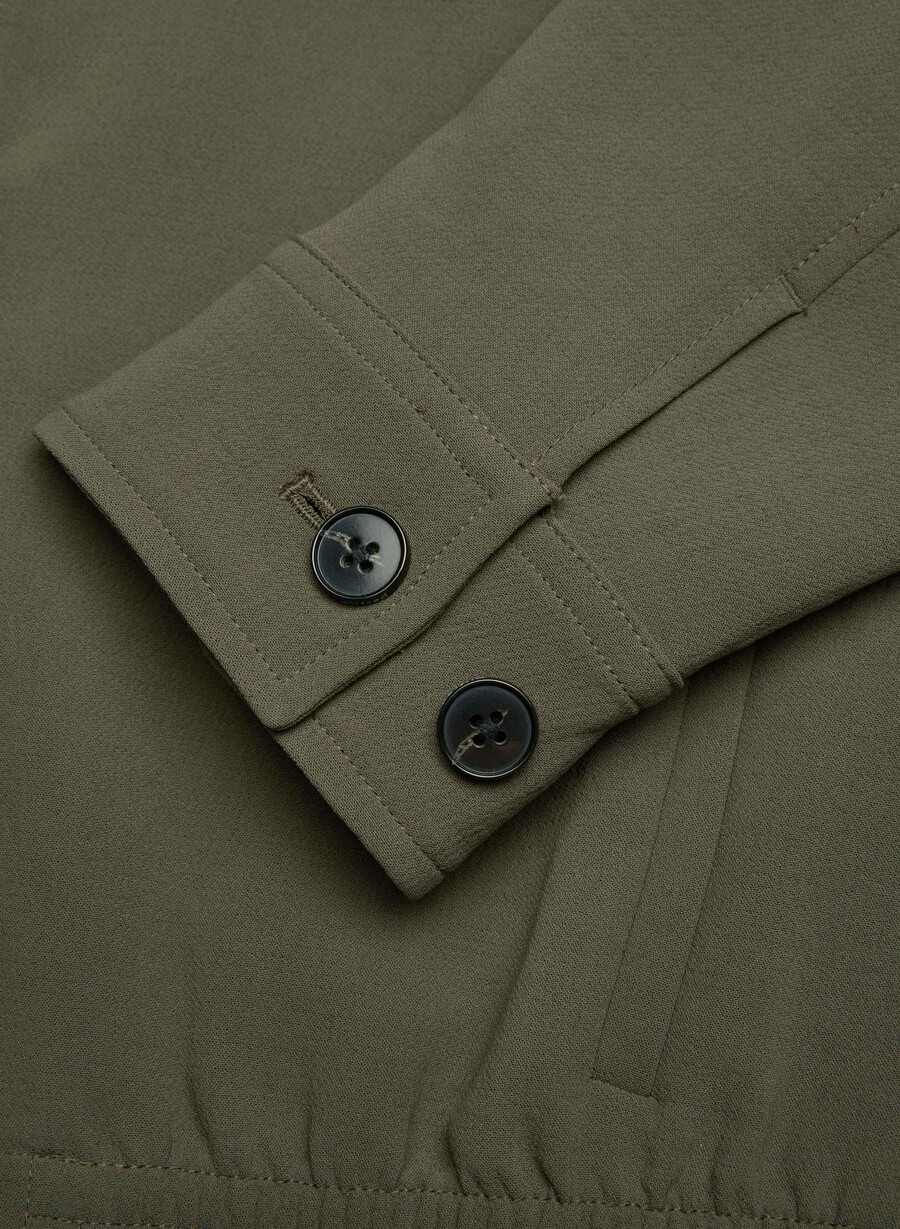 jachetă jules - crepette dark olive