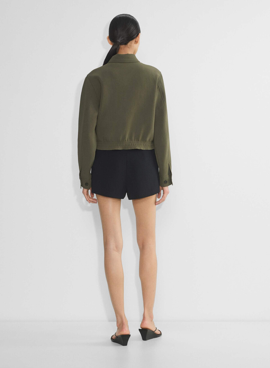 jachetă jules - crepette dark olive