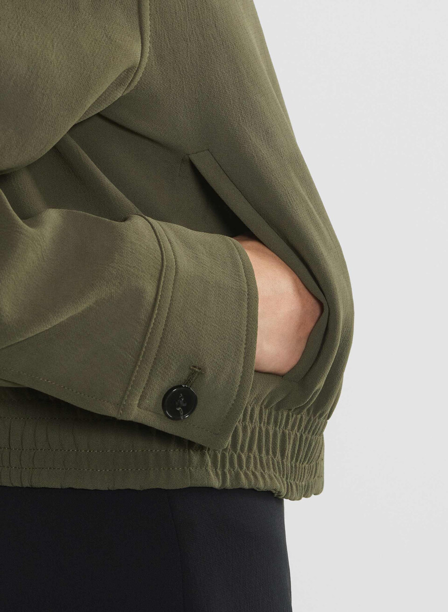 jachetă jules - crepette dark olive