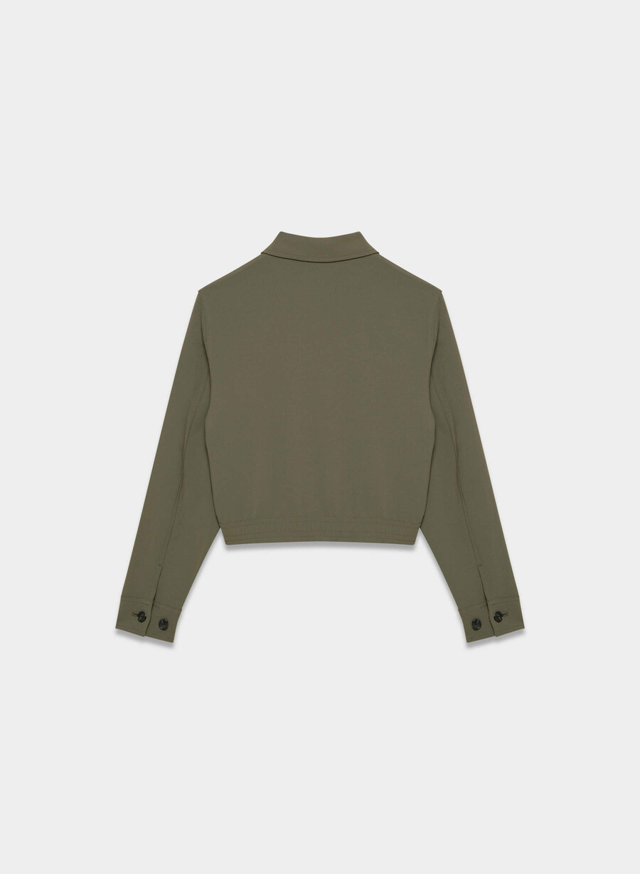 jachetă jules - crepette dark olive