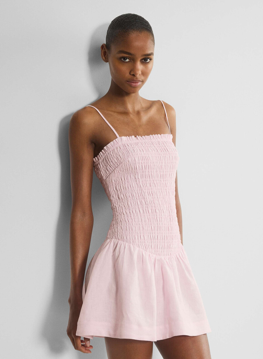 rochie corinne din in villa roz