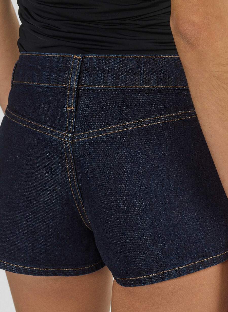 pantaloni scurți no-stress albastru Închis