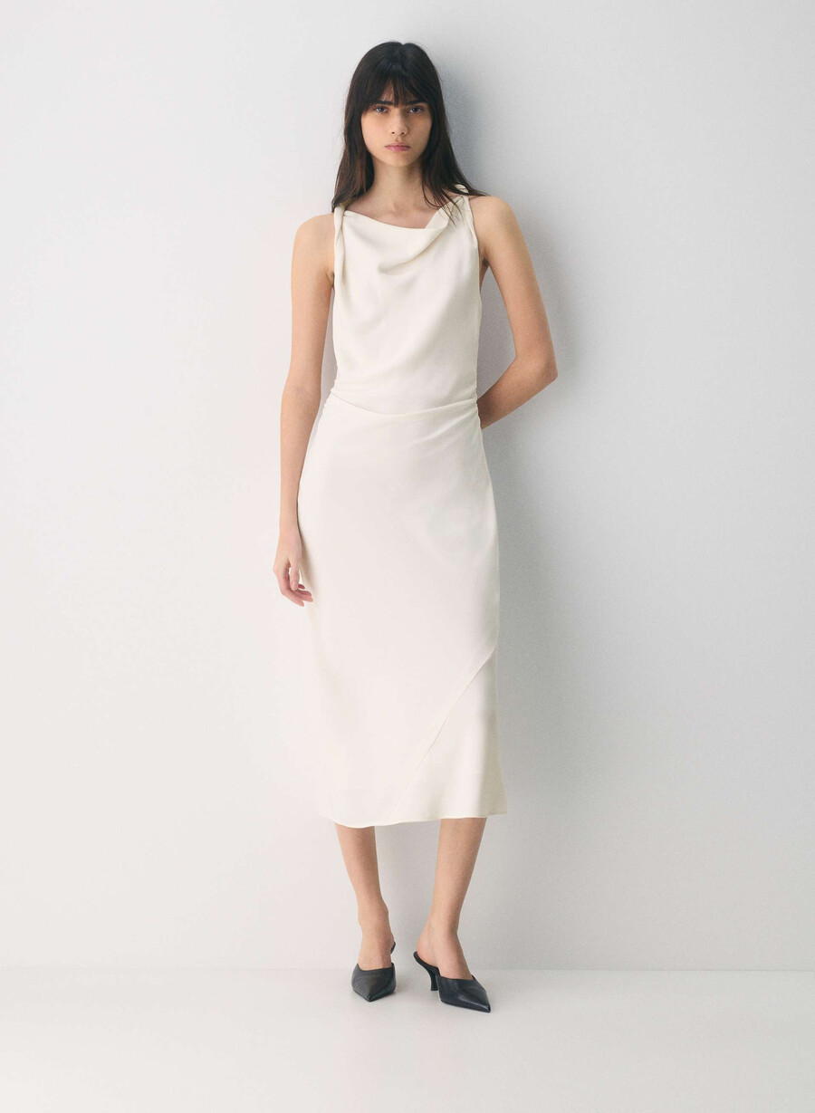 rochie de cont mesteacĂn deschis