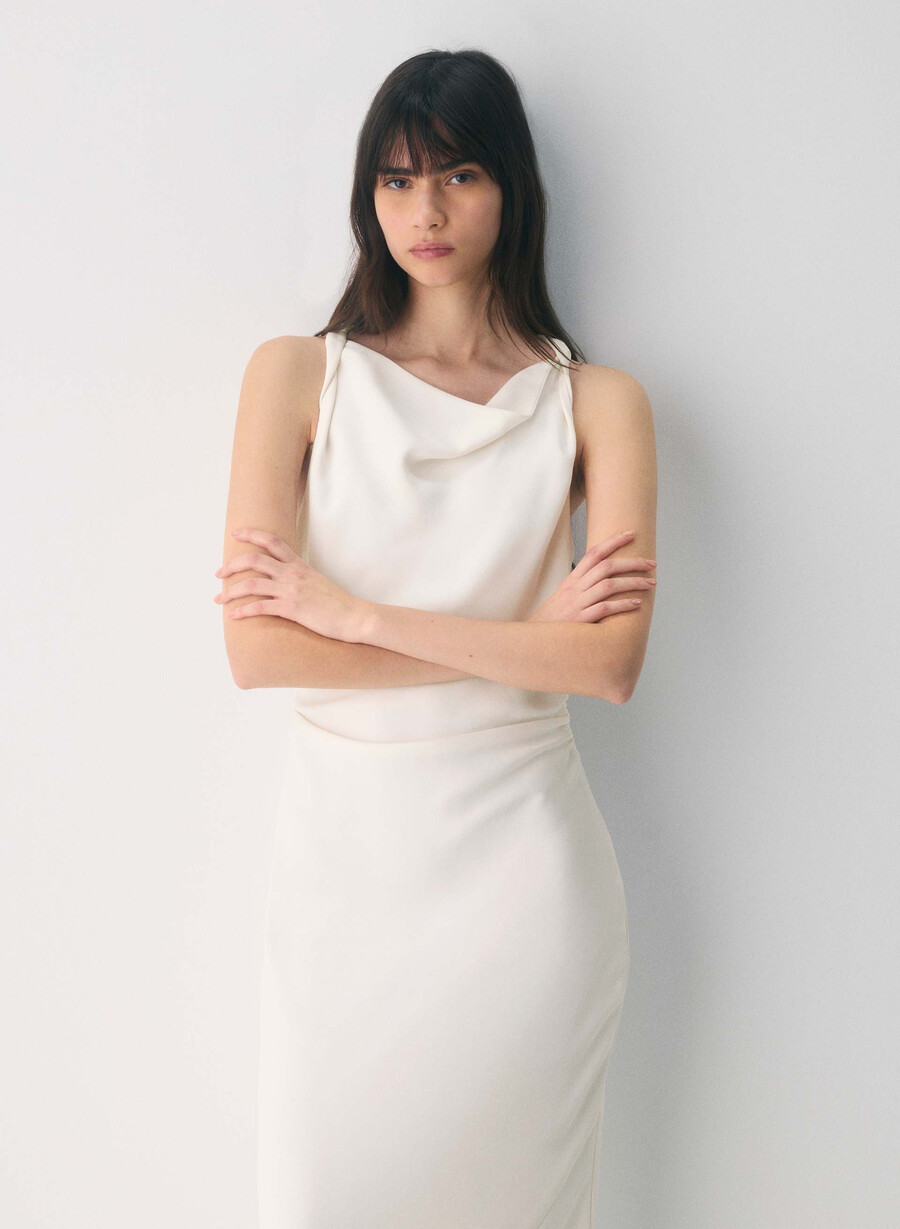 rochie de cont mesteacĂn deschis