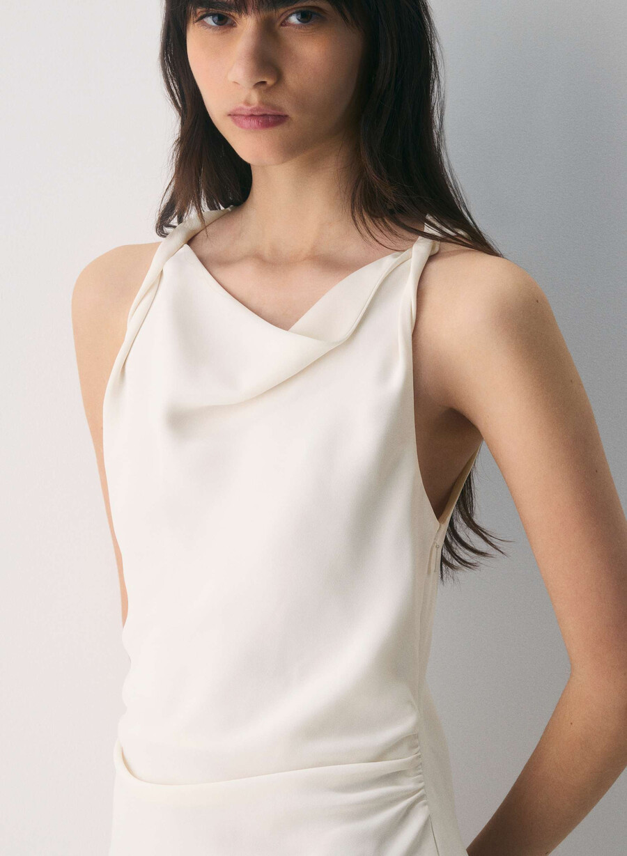 rochie de cont mesteacĂn deschis
