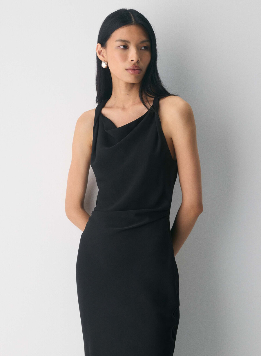 rochie de cont neagrĂ