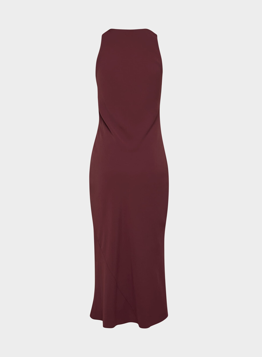 rochie de cont sumac burgundy