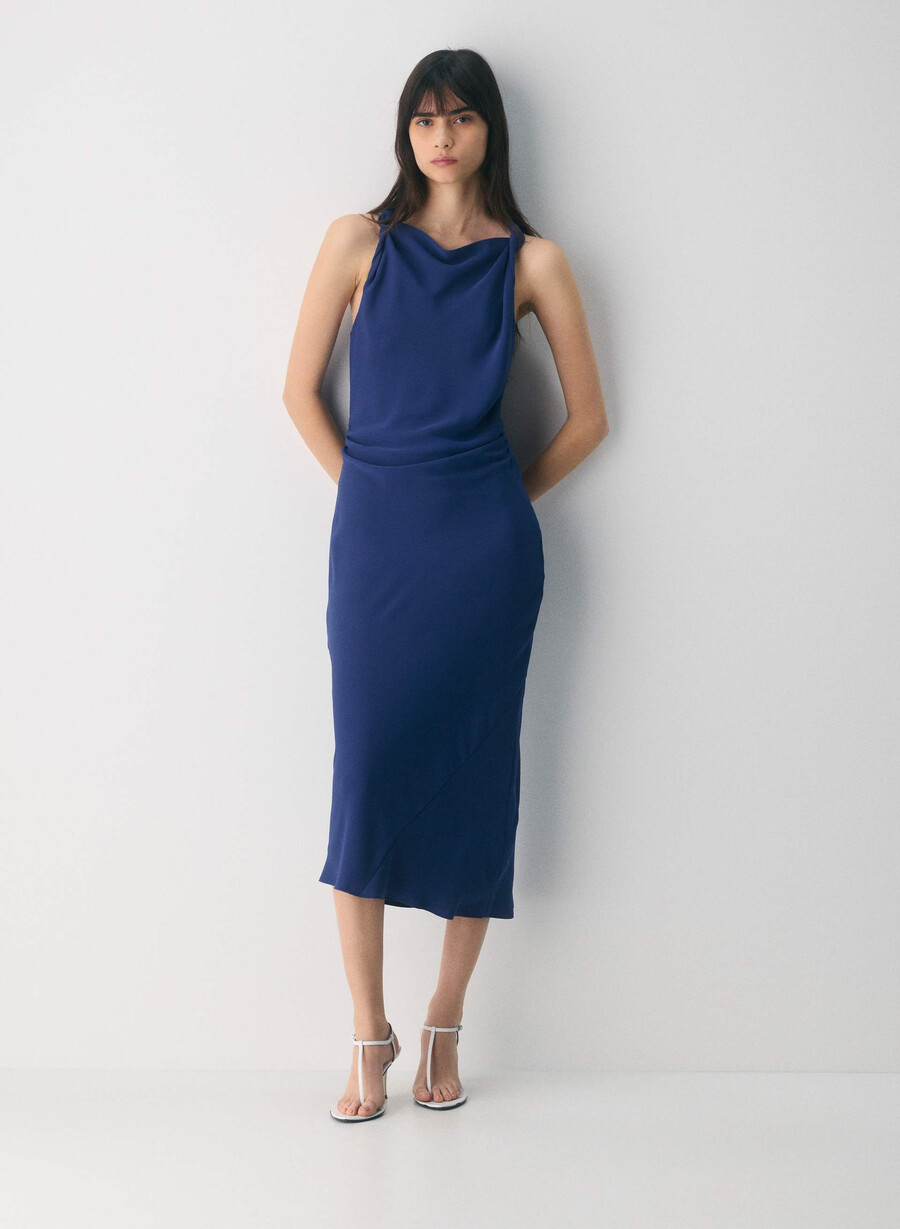 rochie de cont byron blue
