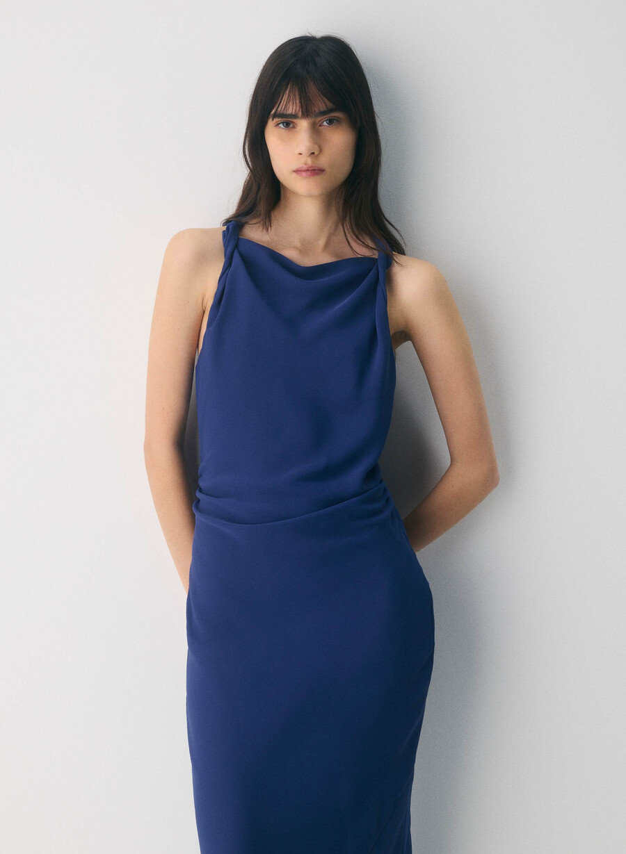 rochie de cont byron blue