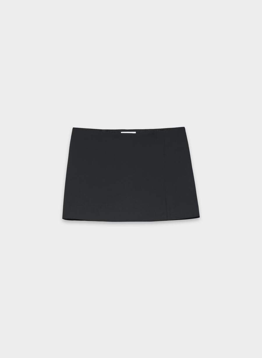 daphne skort - crepette negru