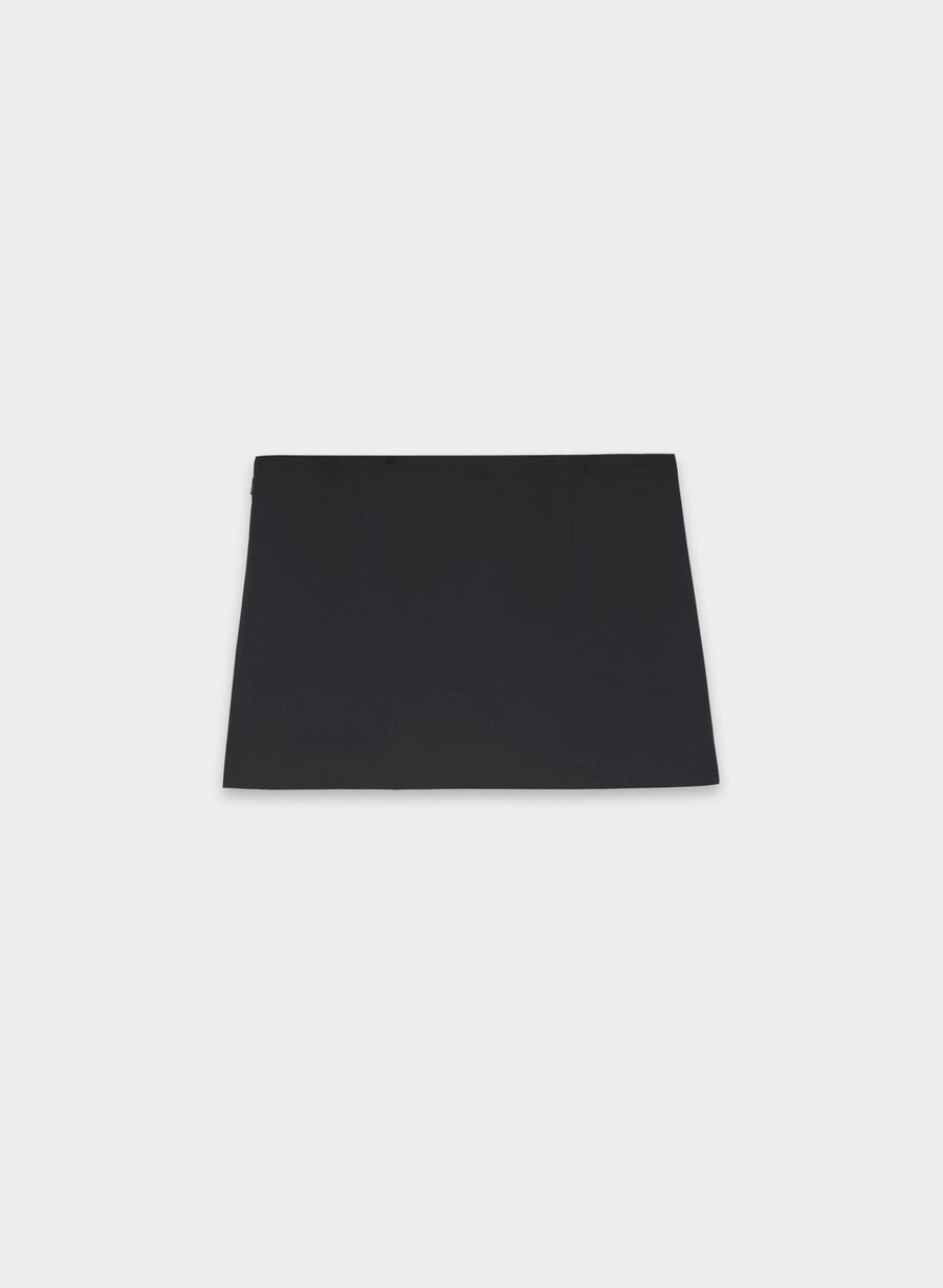daphne skort - crepette negru