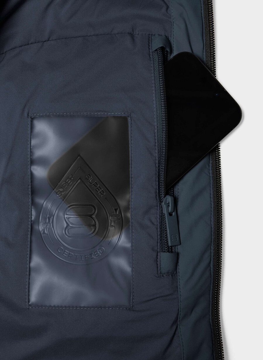 pantaloni scurți super puff₂o - rainstop admiral