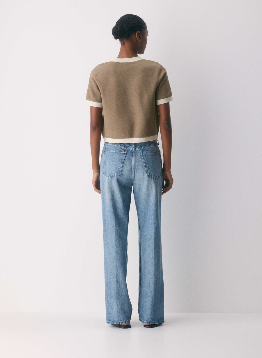 cardigan cu mânecă scurtă approach - wonder yarn hthr foli bwnmtte prl