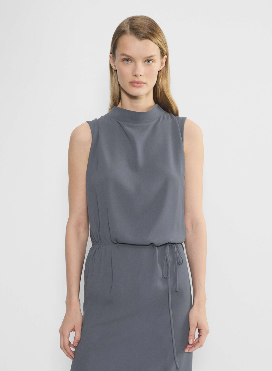 rochie colette vintage bleumarin