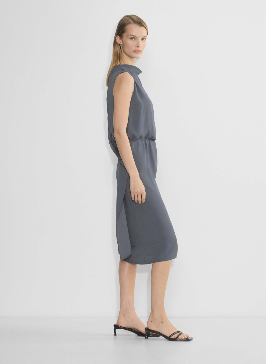 rochie colette vintage bleumarin