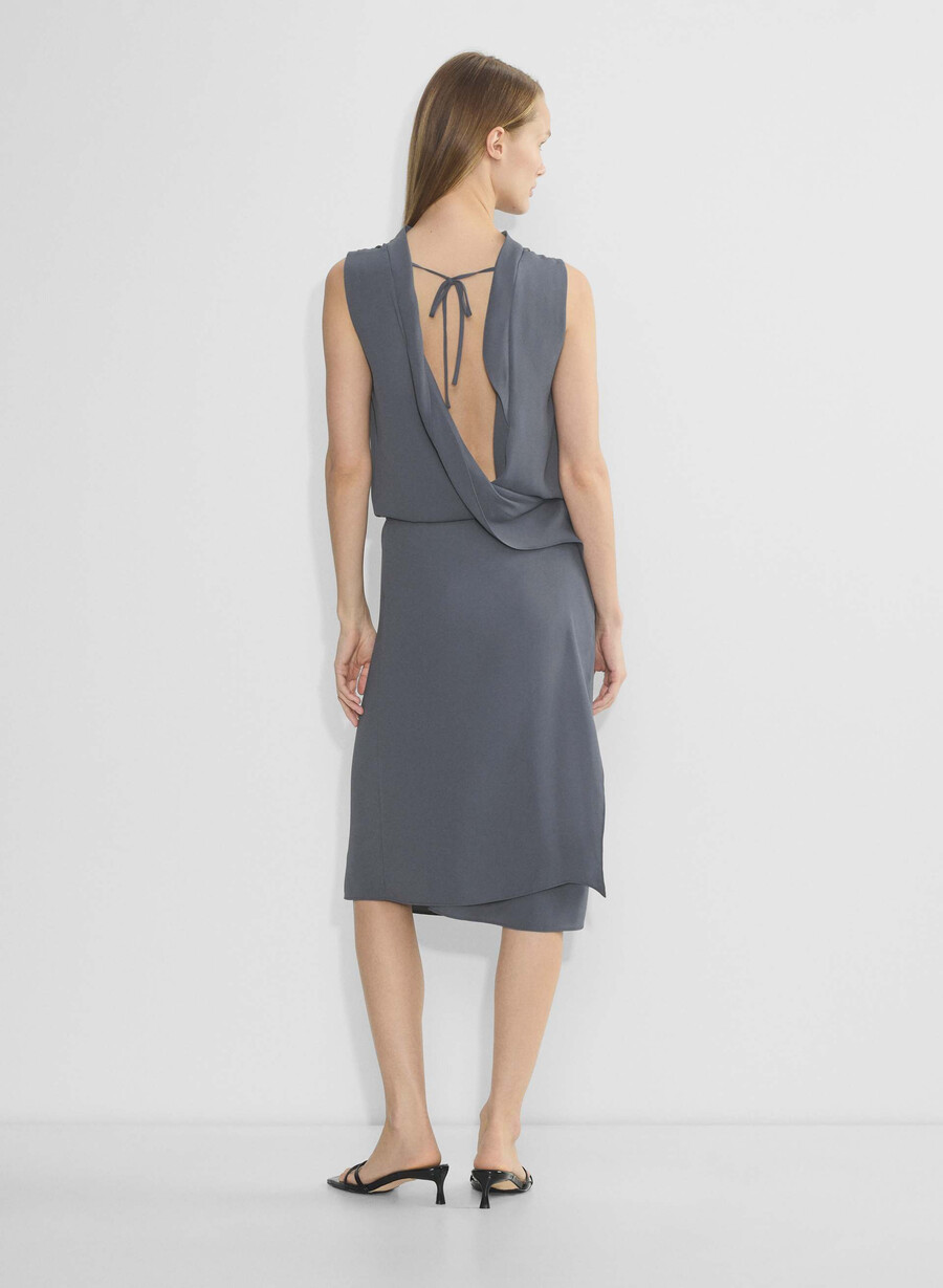 rochie colette vintage bleumarin
