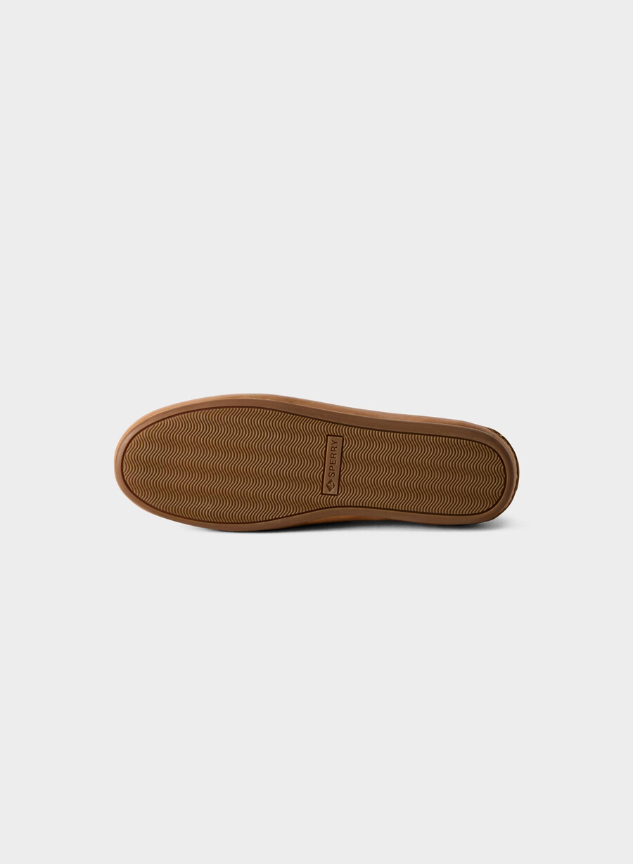pantofi sport sperry x aritzia slim - piele netedă sahara sand