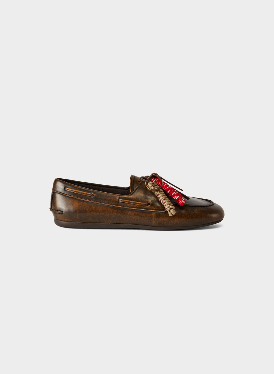 pantofi sport sperry x aritzia slim - piele netedă distressed rch mc br