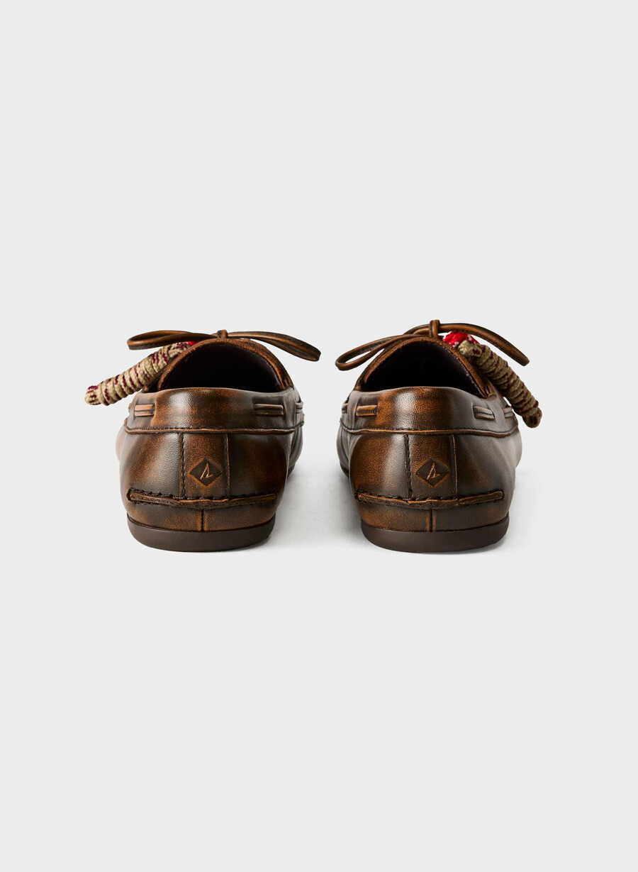 pantofi sport sperry x aritzia slim - piele netedă distressed rch mc br