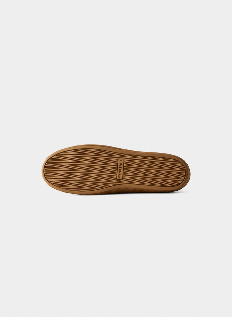 pantofi sport sperry x aritzia slim - piele nubuck galley brown