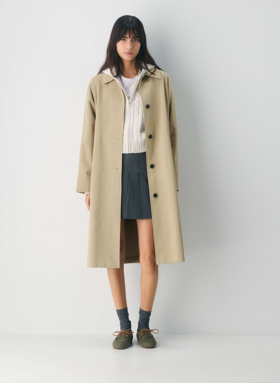 pantofi sport sperry x aritzia slim - piele nubuck mainstay bej