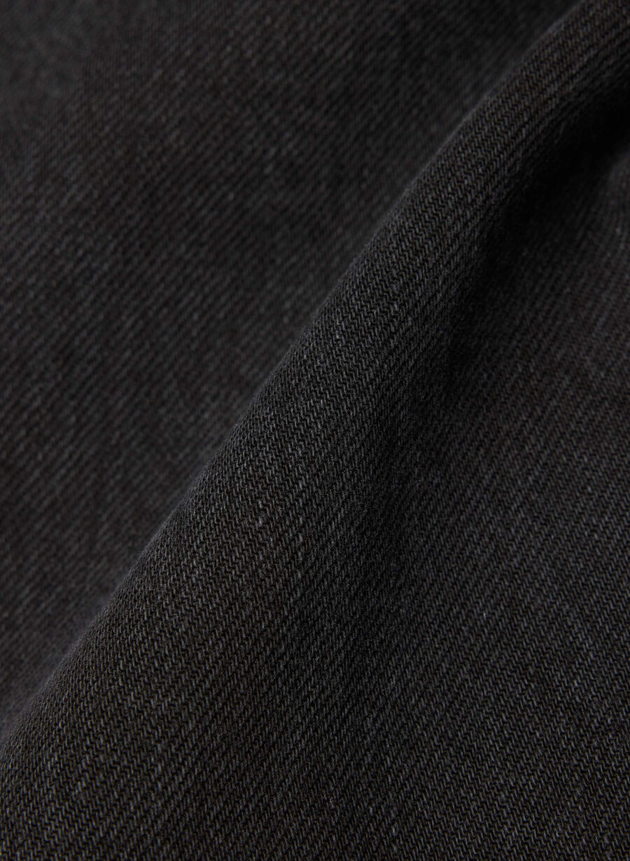 denim forum blugi farrah cu talie mică și lată tuș de ochi negru