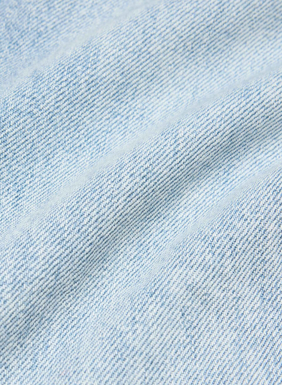 blugi largi cu talie înaltă the farrah curve-fit denim forum 7 ani bleu taboo